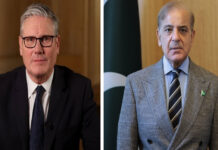 Le Premier ministre britannique félicite le Premier ministre Shehbaz pour avoir accueilli des pourparlers de paix.