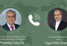 Le vice-Premier ministre réaffirme le soutien du Pakistan aux efforts de désescalade