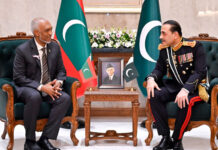 Le chef d’état-major des armées et le président des Maldives discutent de la coopération en matière de défense