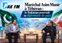 Maréchal Asim Munir à Téhéran : le Pakistan poursuit sa diplomatie de paix