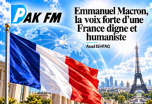Emmanuel Macron, la voix forte d’une France digne et humaniste